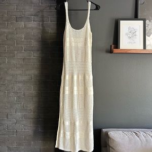 Abercrombie Crochet MIDI Sweater Dress
